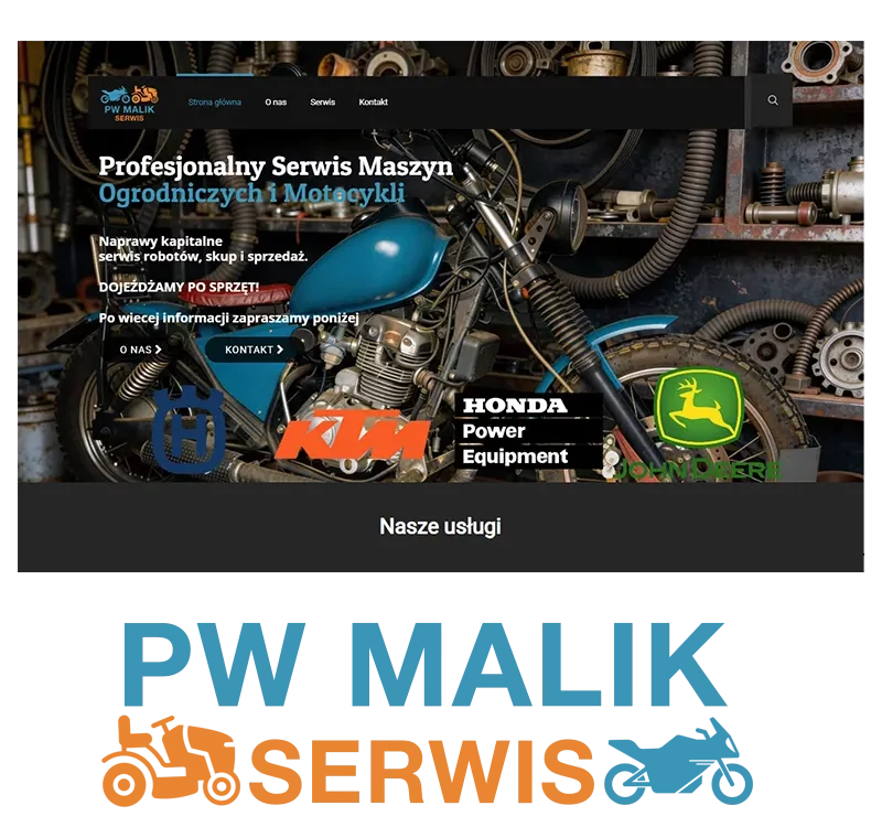 Projekt graficzny – strona internetowa wizualizacja