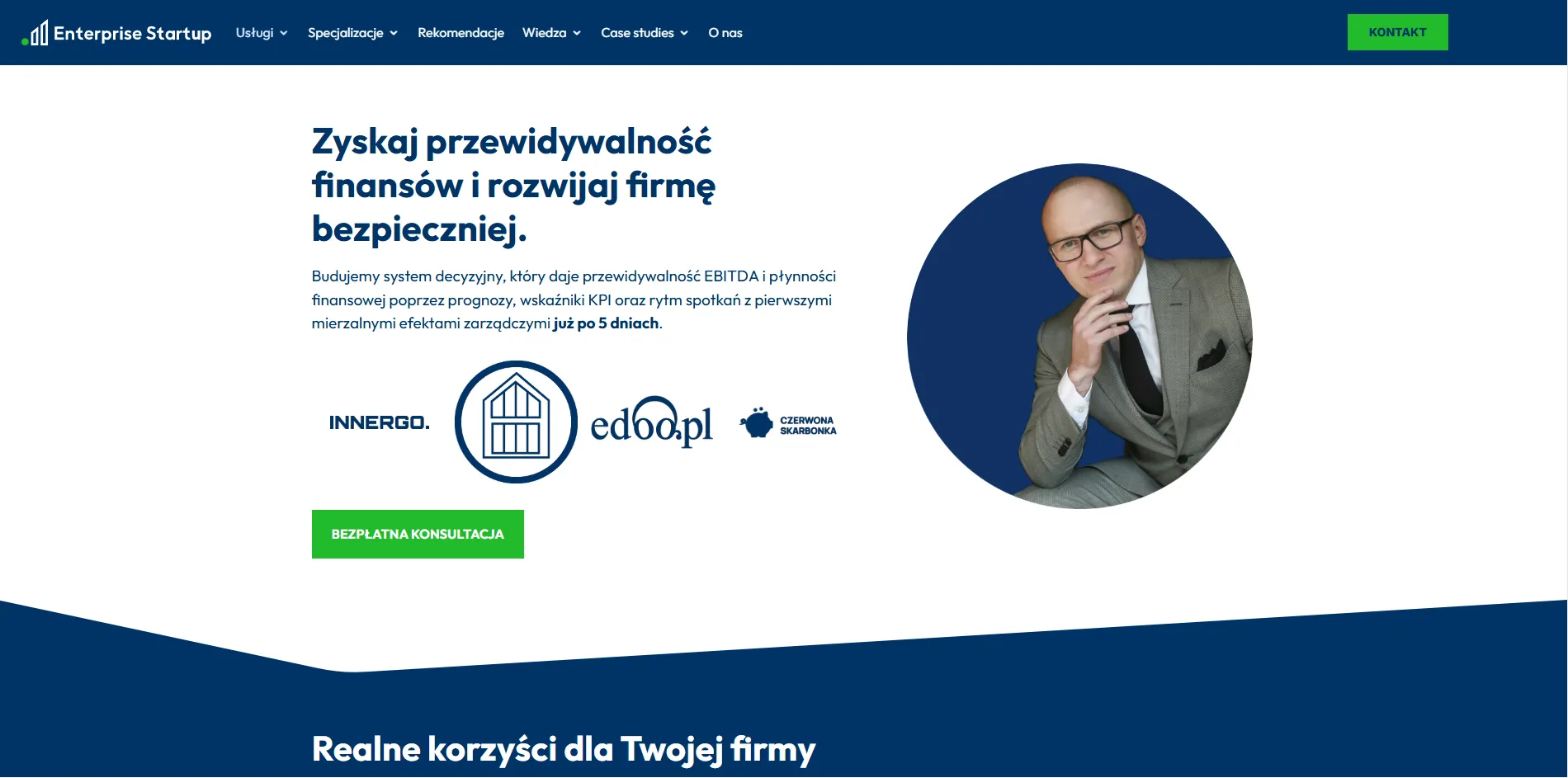 Zrzut ekarnu ze strony ES